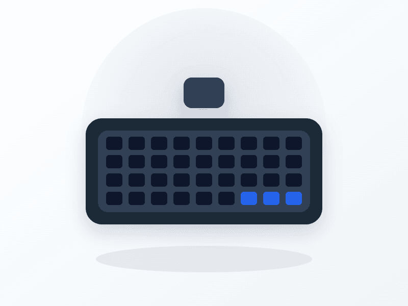 Wireless Mini Keyboard